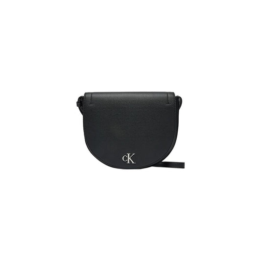 Calvin Klein Jeans Schwarze Handtasche aus rezykliertem Polyester