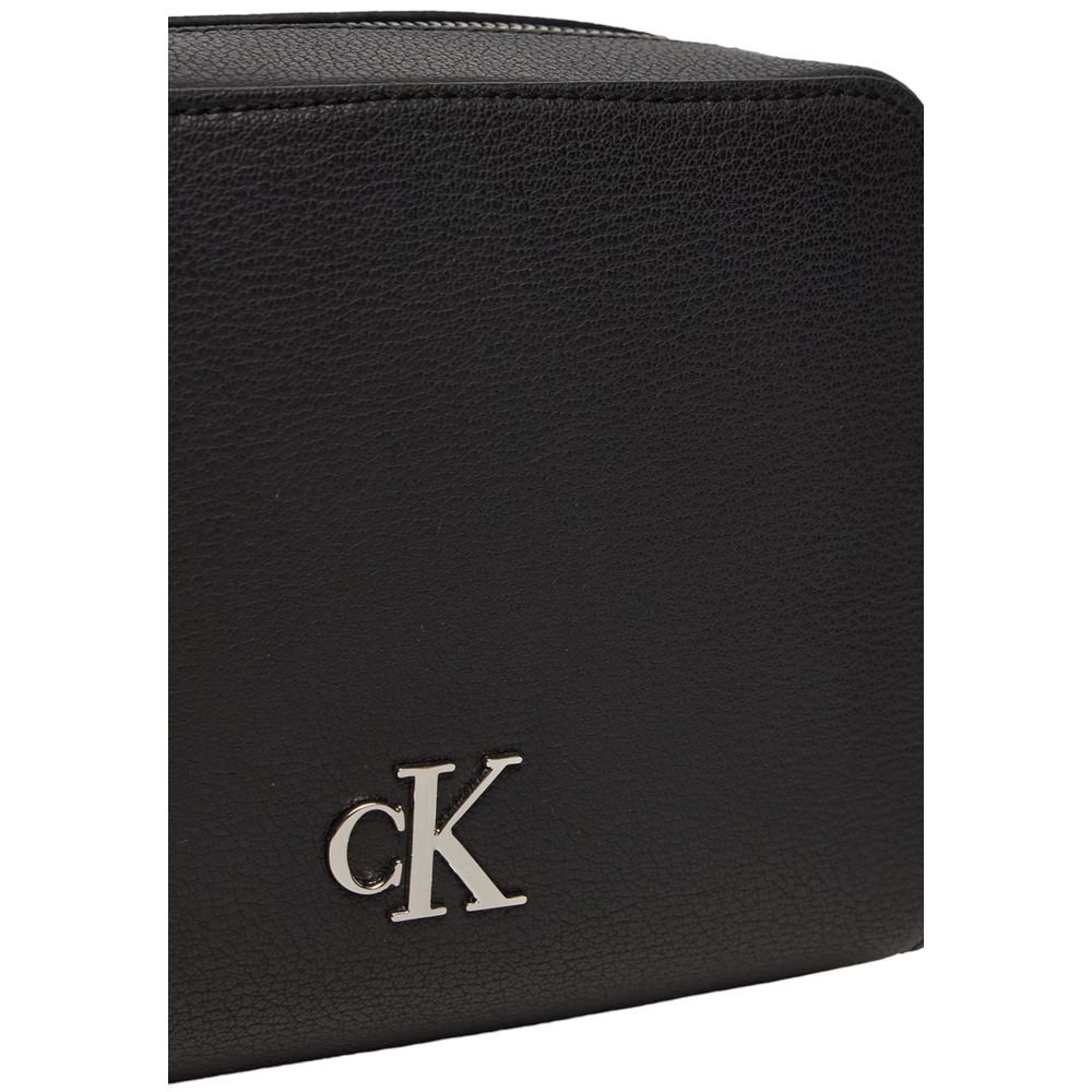 Calvin Klein Jeans Schwarze Polyethylen-Handtasche