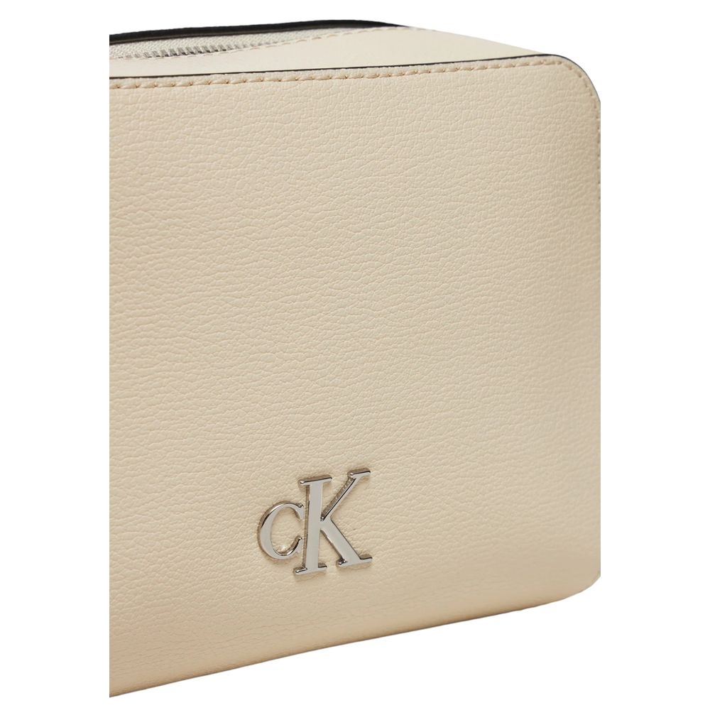 Calvin Klein Jeans Beige Polyethylen Handtasche