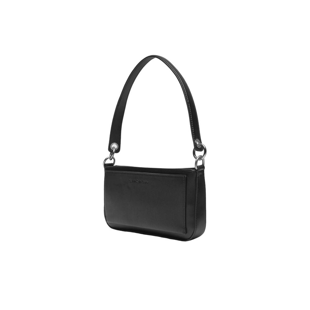 Calvin Klein Jeans Schwarze Polyethylen-Handtasche