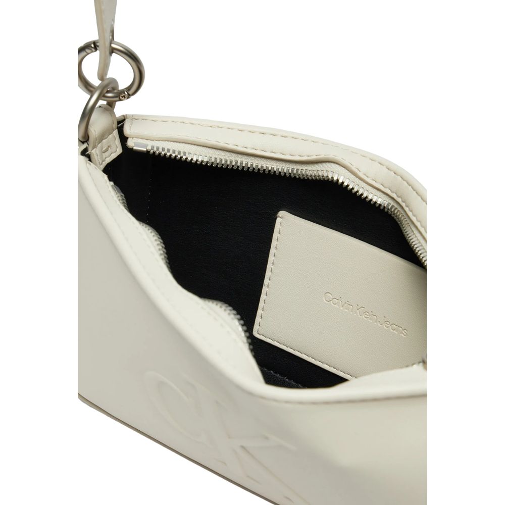 Calvin Klein Jeans Beige Polyethylen Handtasche