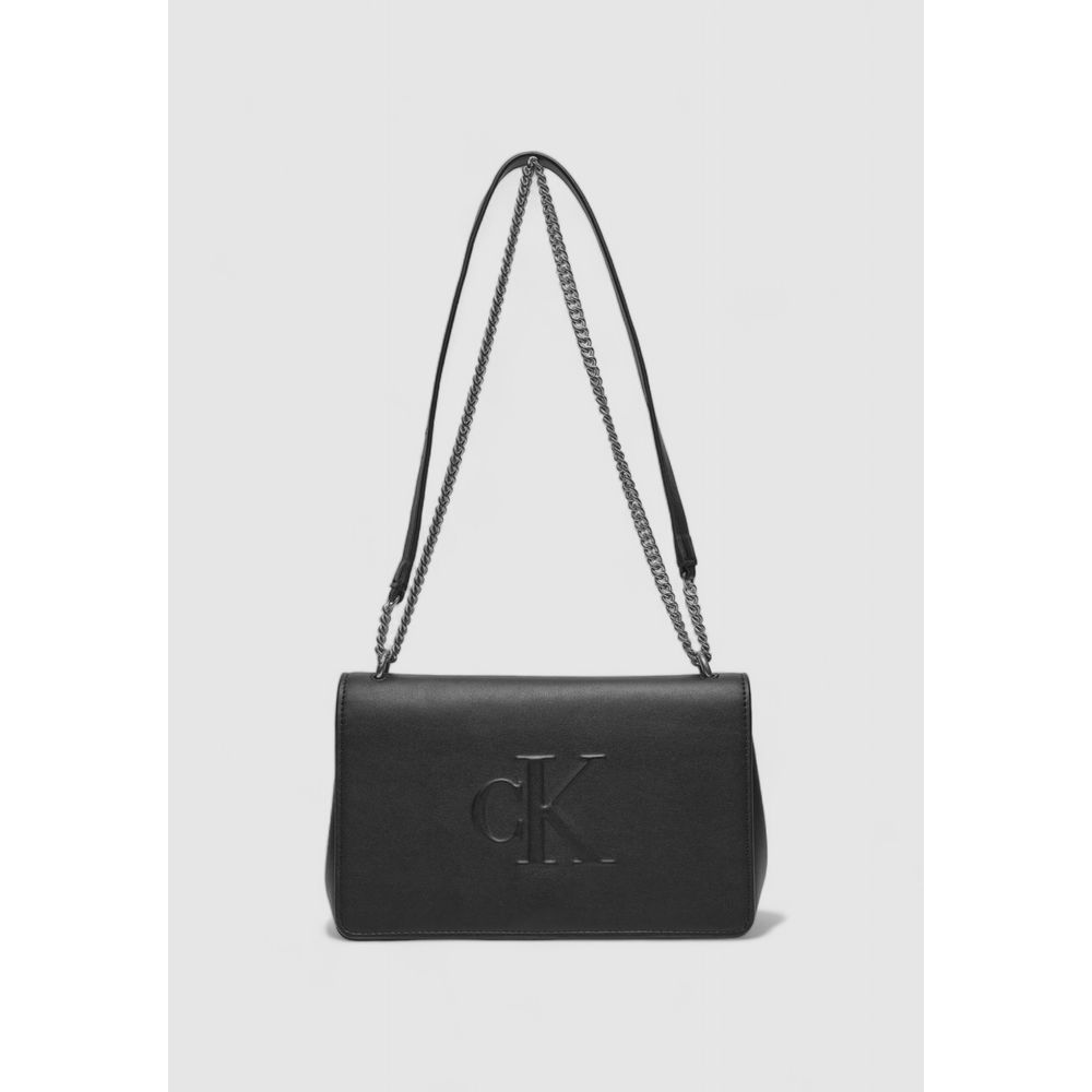 Calvin Klein Jeans Schwarze Polyethylen-Handtasche