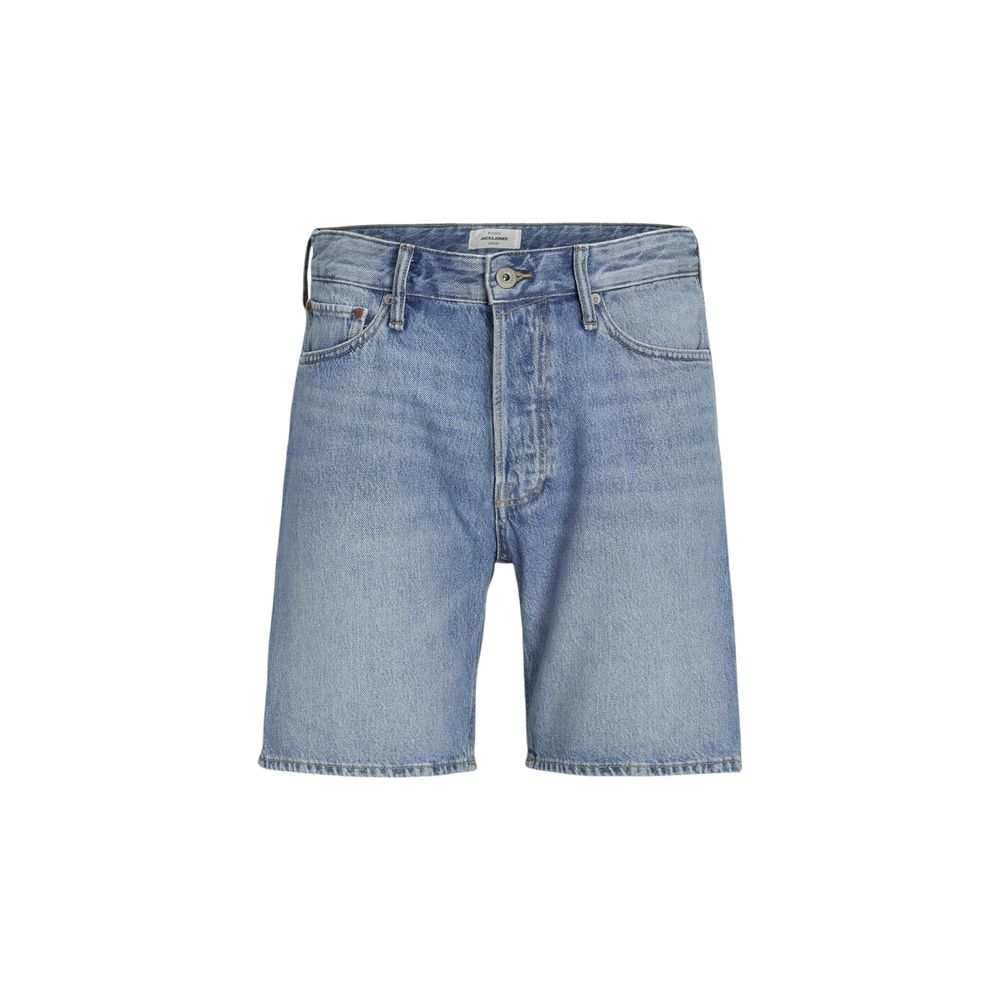 Jack Jones Blaue Baumwollshorts