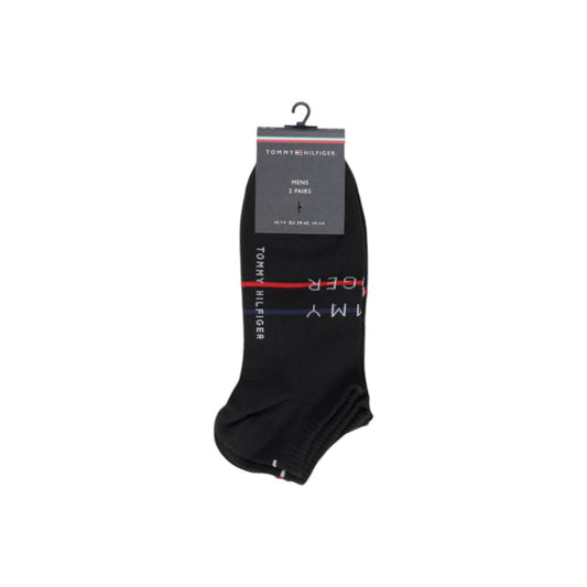 Tommy Hilfiger Schwarze Baumwollsocke