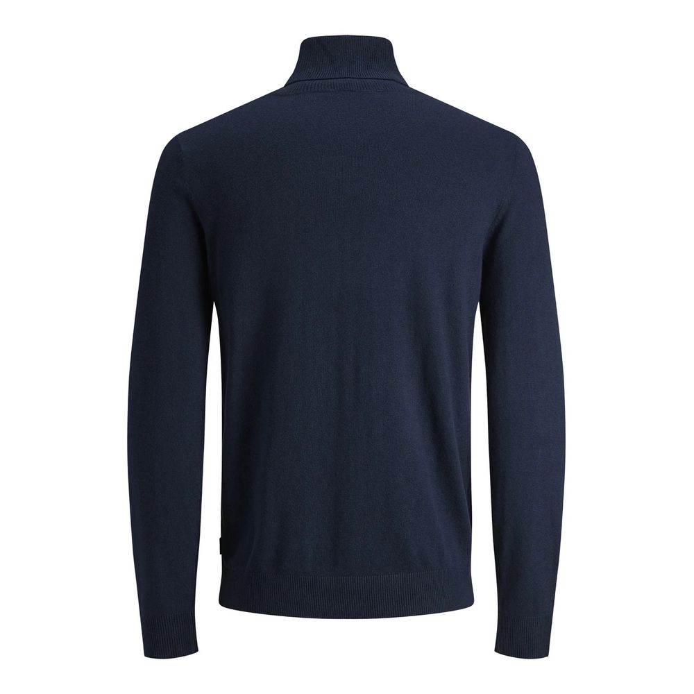 Jack Jones Blauer Baumwollpullover