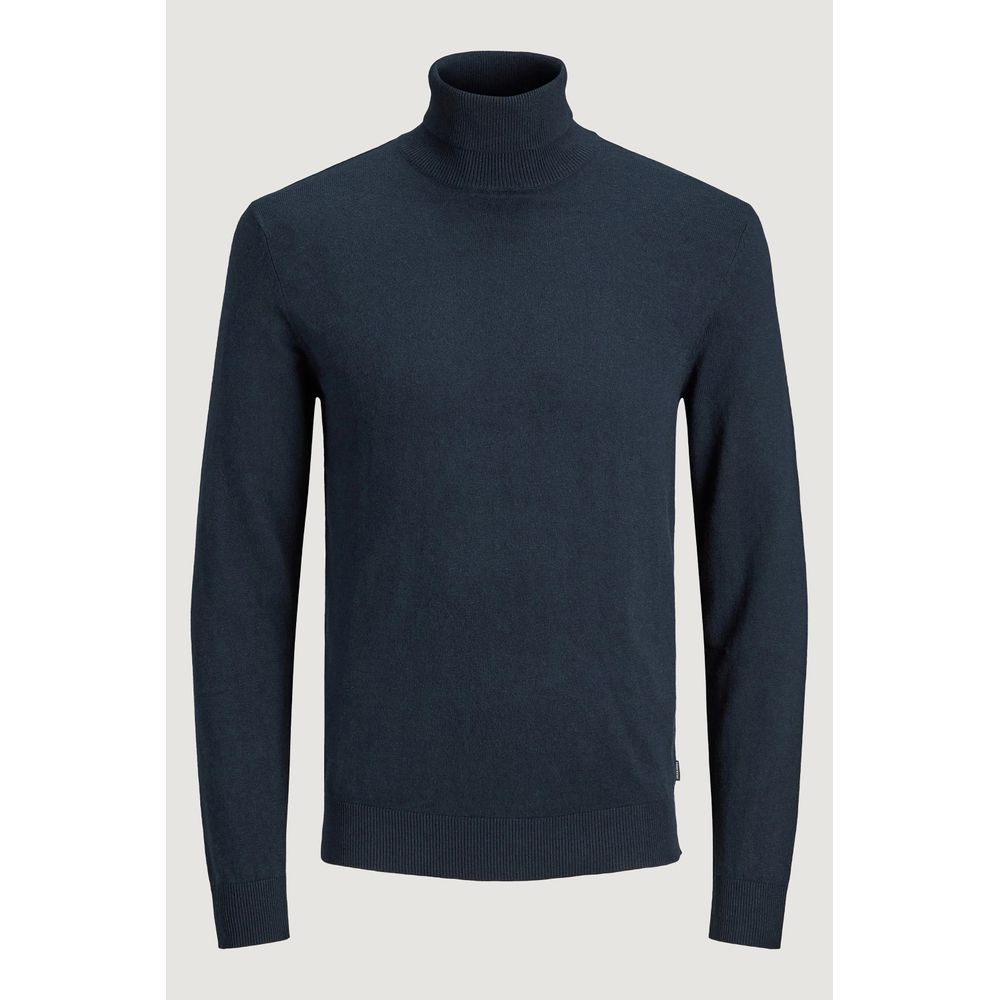 Jack Jones Blauer Baumwollpullover