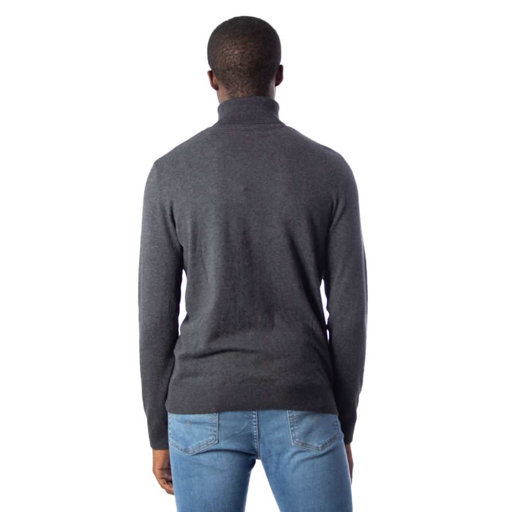 Jack Jones Grauer Baumwollpullover