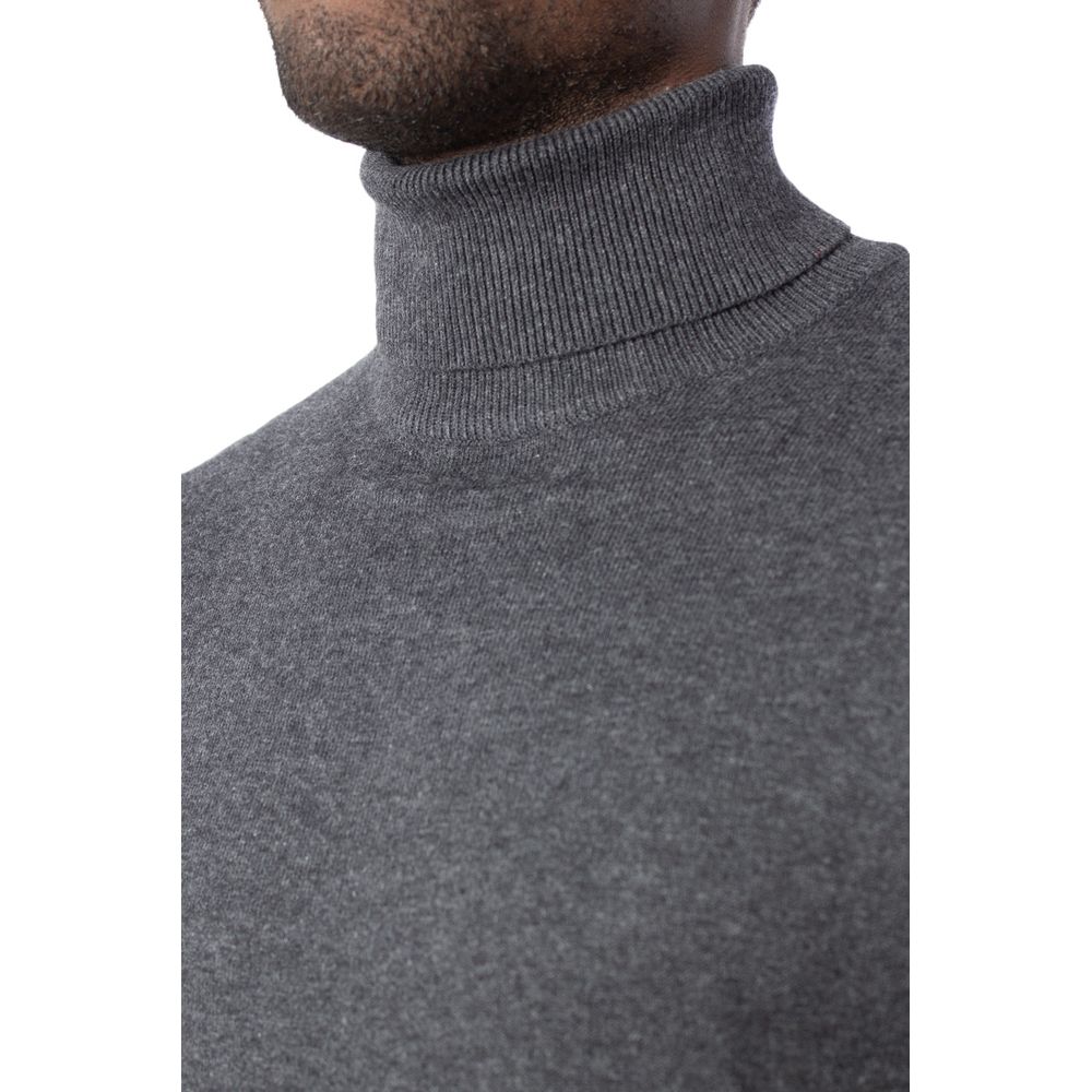 Jack Jones Grauer Baumwollpullover