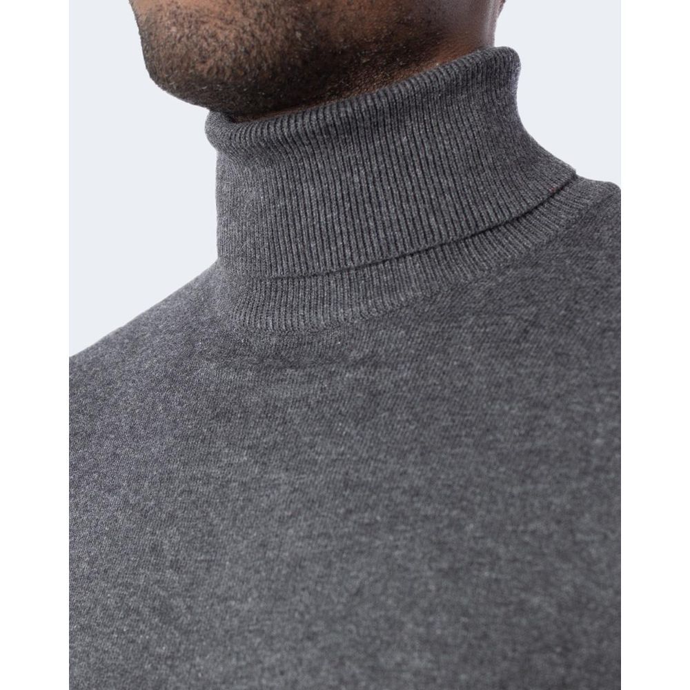 Jack Jones Grauer Baumwollpullover