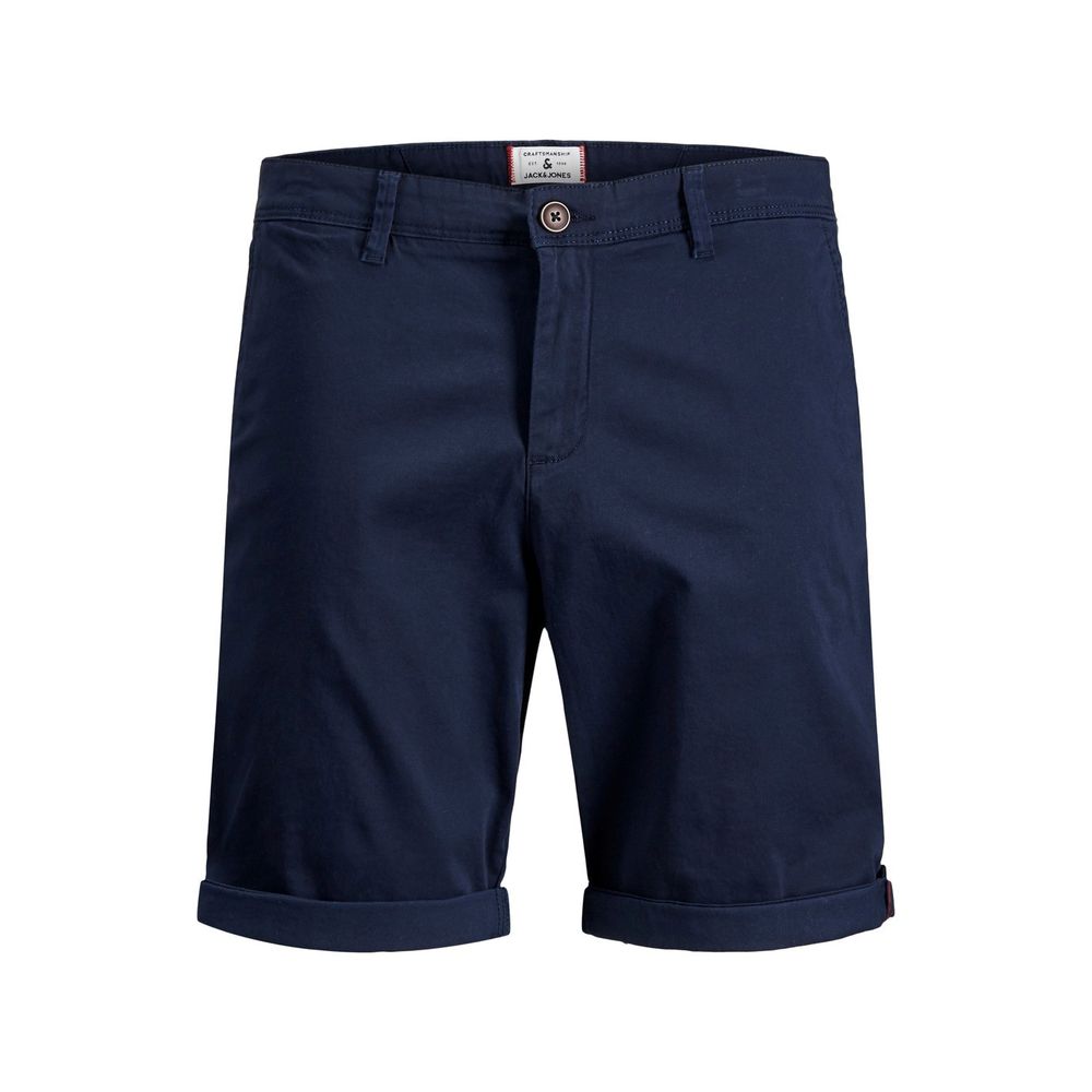 Jack Jones Blaue Baumwollshorts