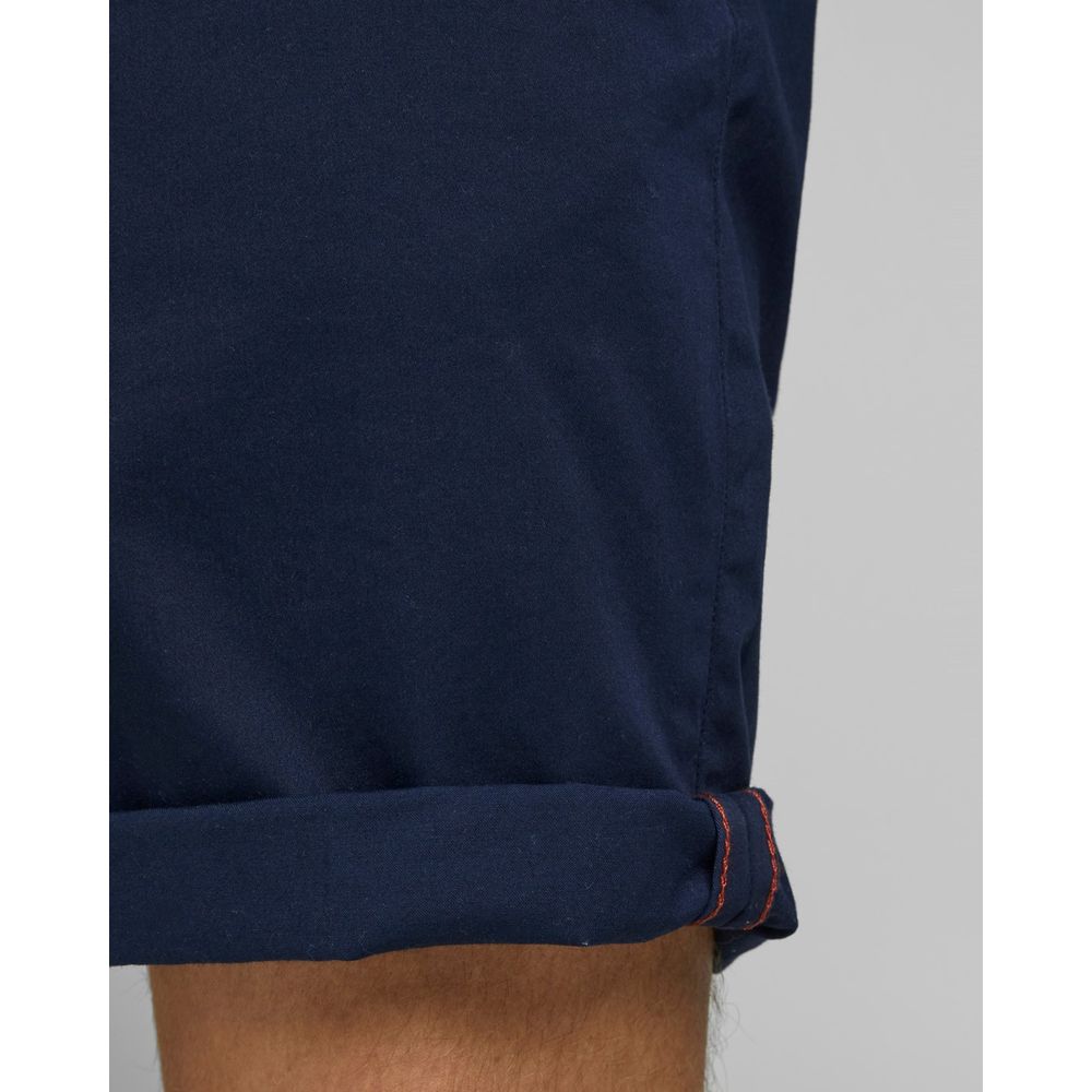 Jack Jones Blaue Baumwollshorts