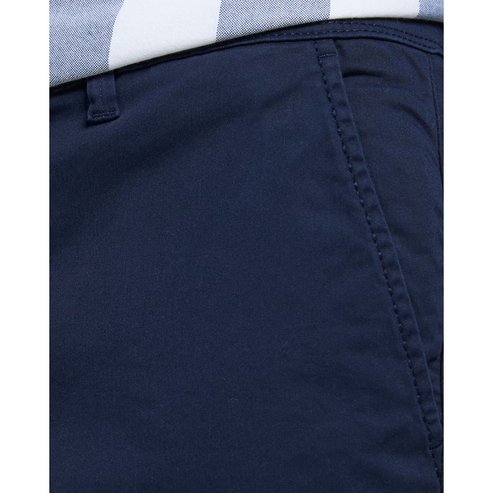 Jack Jones Blaue Baumwollshorts