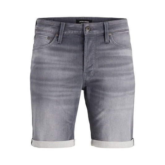 Jack Jones Graue Jeans kurz