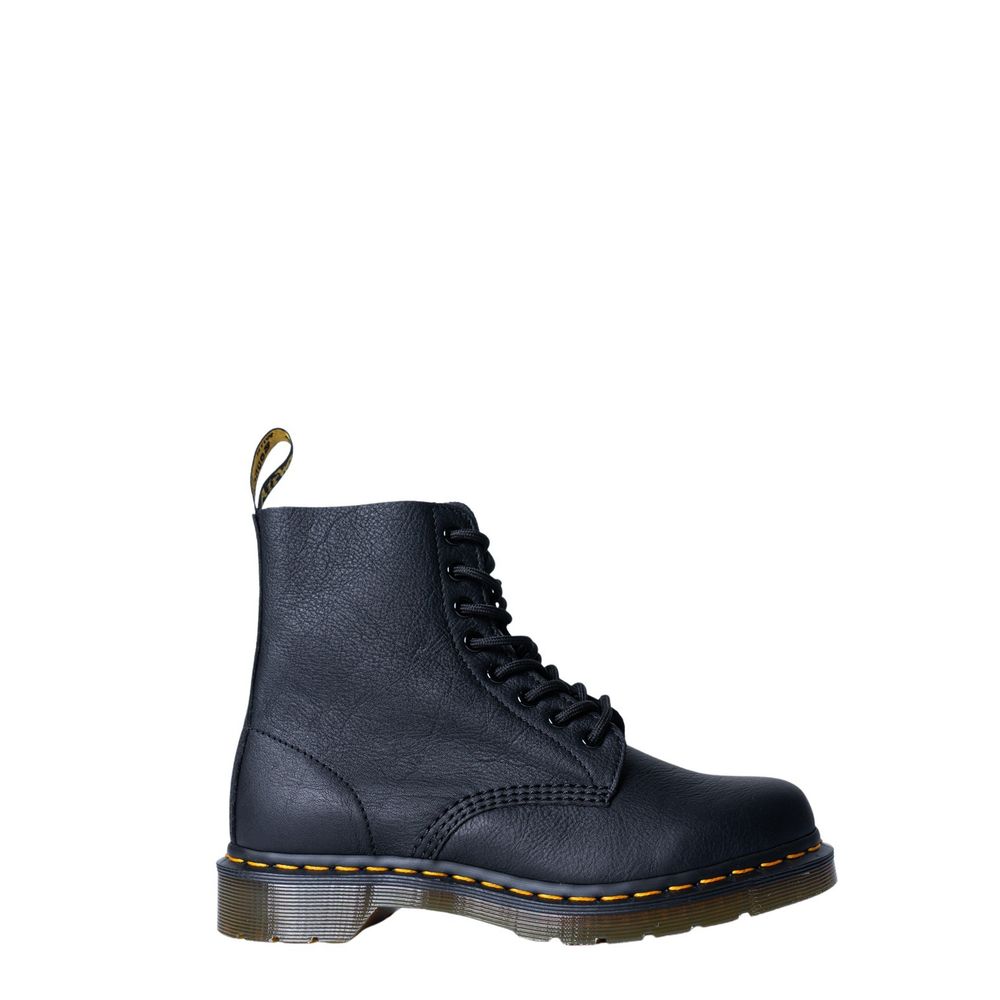 Dr. Martens Schwarzer Lederstiefel