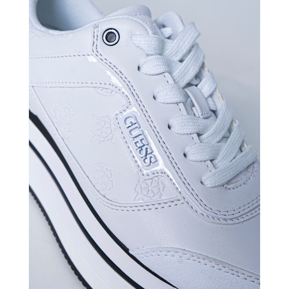 Guess Sneaker aus weißem Polyester