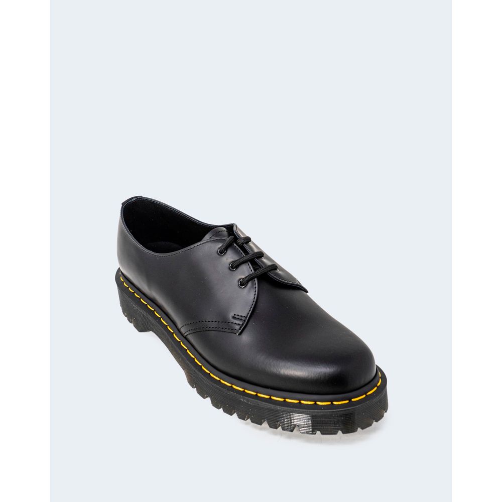 Dr. Martens Schwarzes Leder Casual