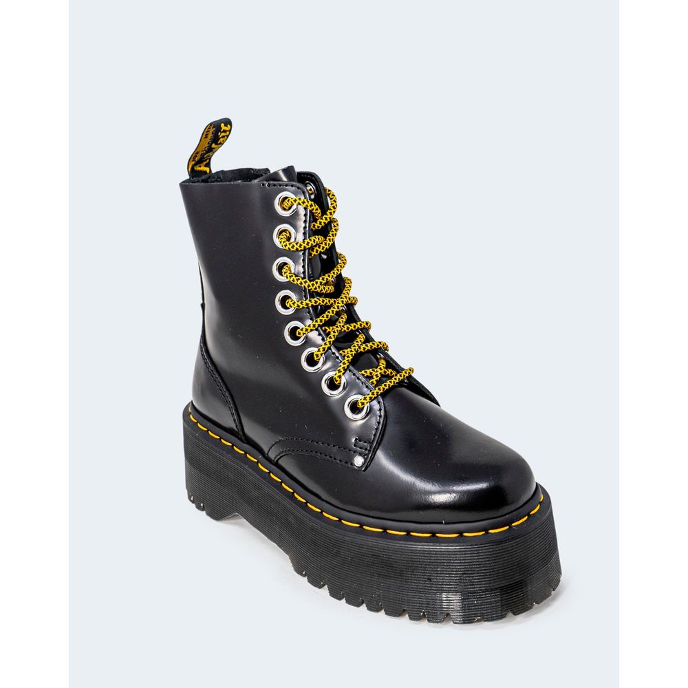 Dr. Martens Schwarzer Lederstiefel