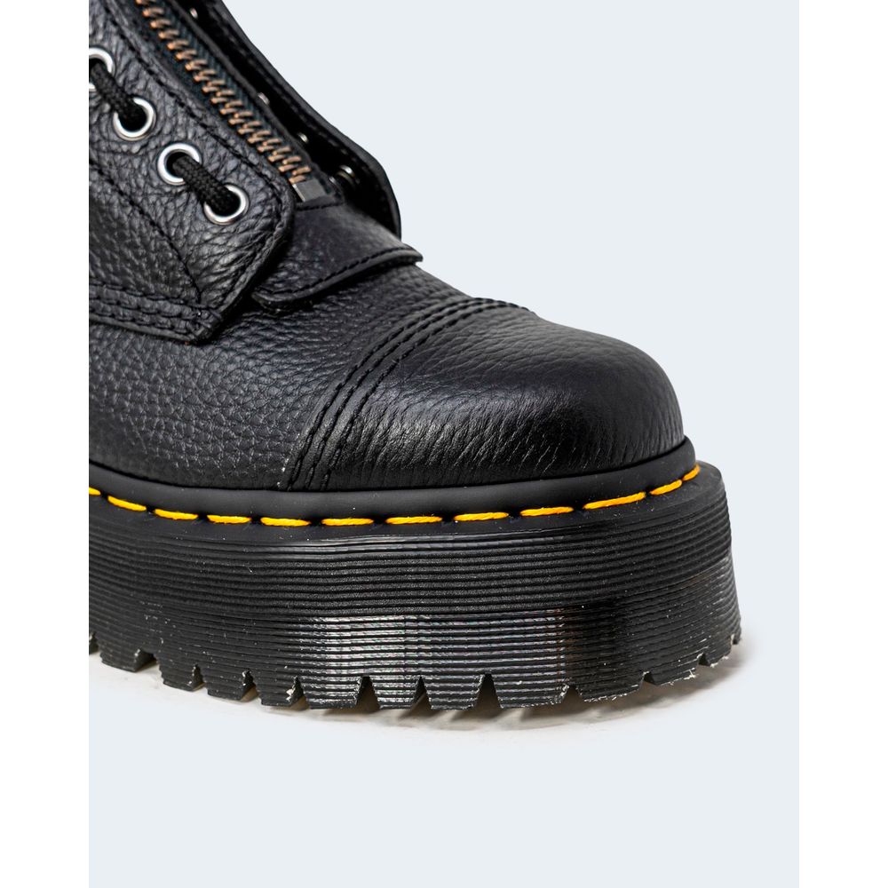 Dr. Martens Schwarzer Lederstiefel