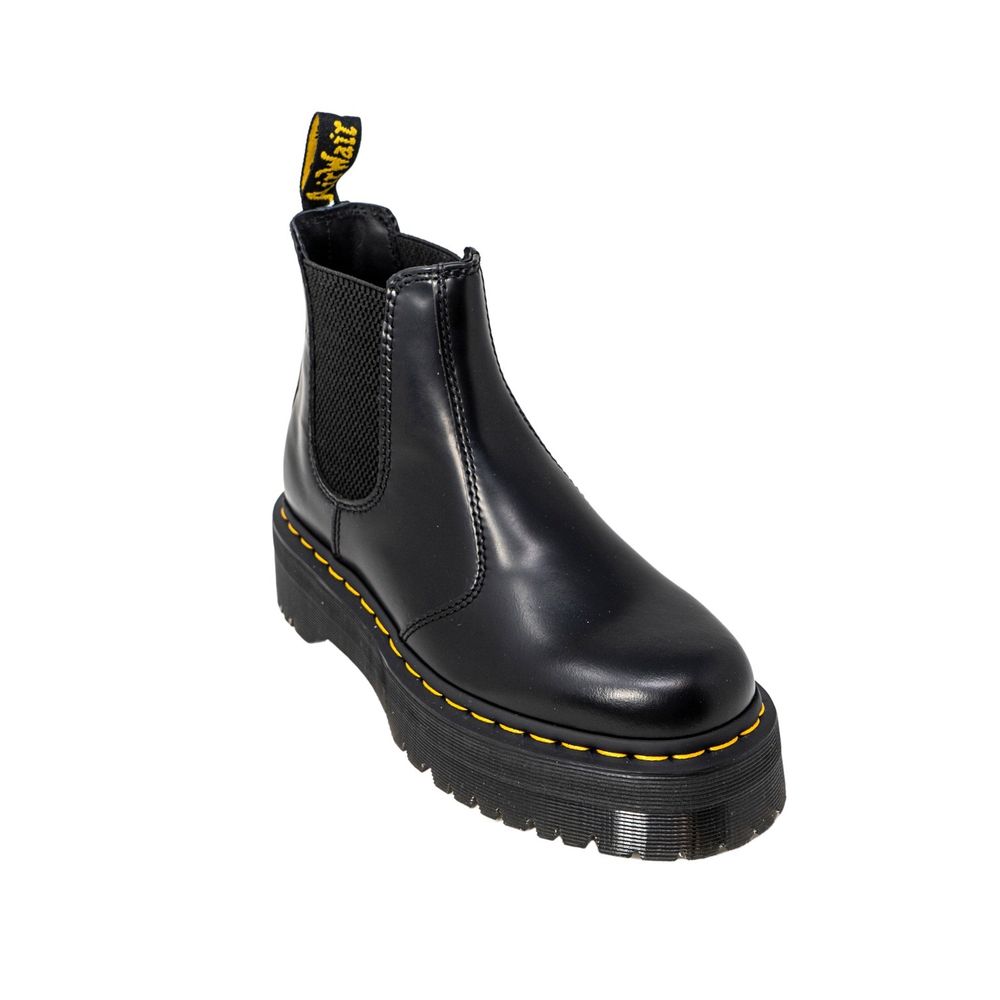 Dr. Martens Schwarzer Lederstiefel