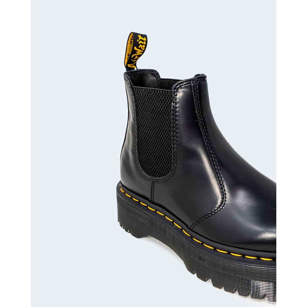 Dr. Martens Schwarzer Lederstiefel