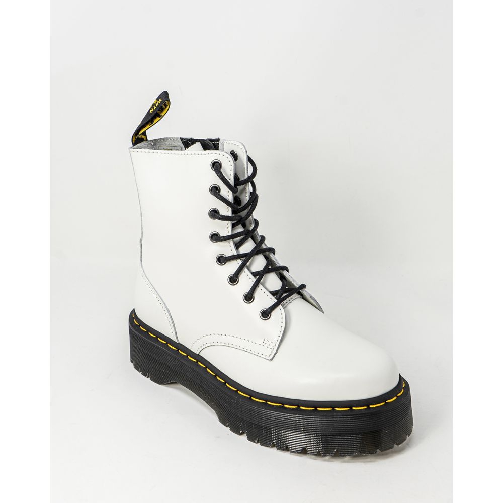 Dr. Martens Weißer Lederstiefel