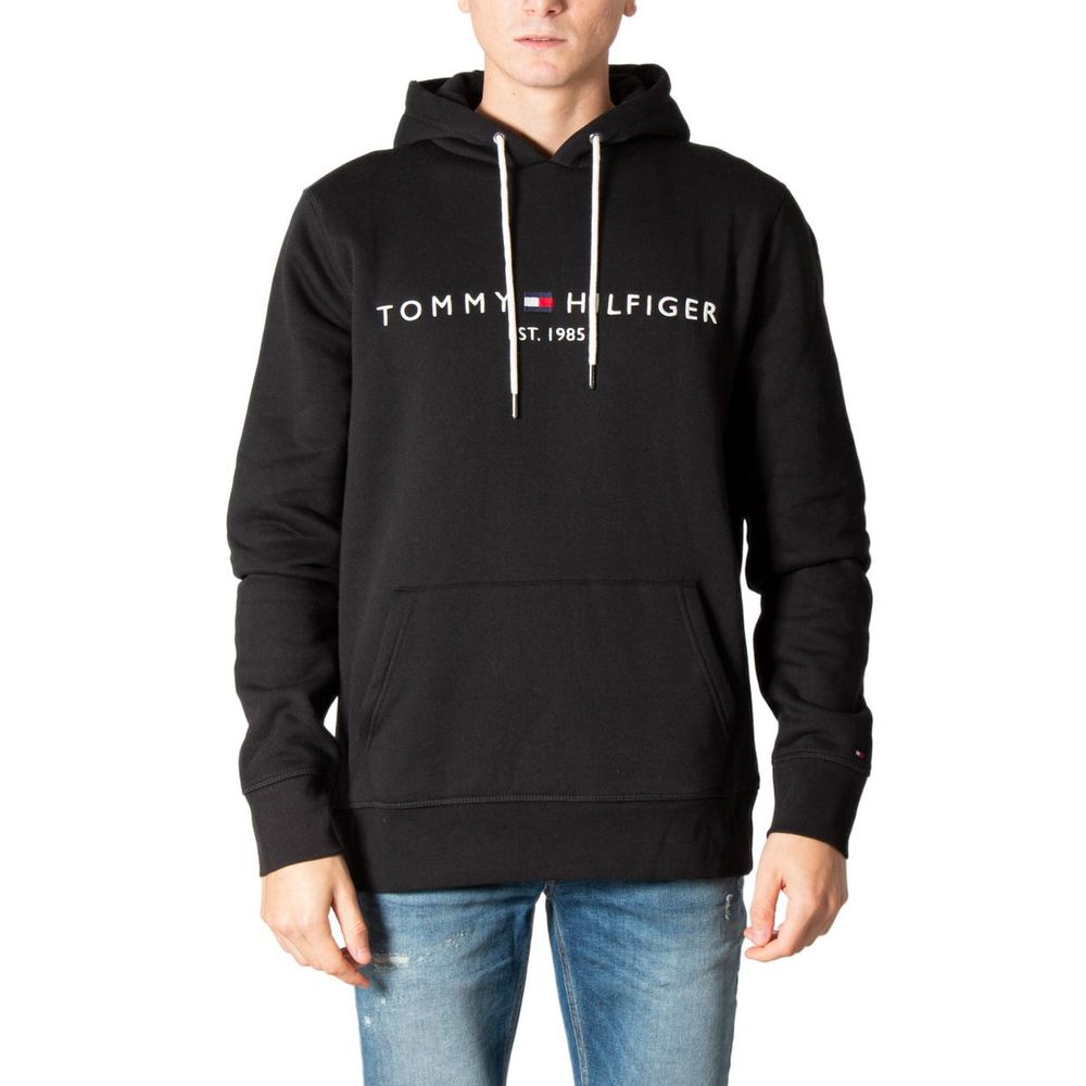 Tommy Hilfiger Schwarzer Baumwollpullover