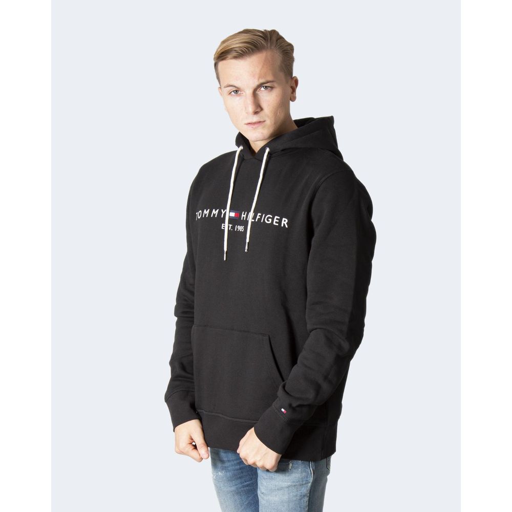 Tommy Hilfiger Schwarzer Baumwollpullover