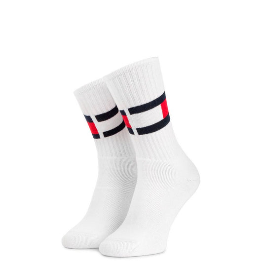 Tommy Hilfiger Weiße Baumwollsocke