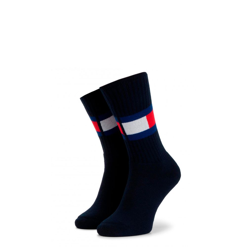 Tommy Hilfiger Blaue Baumwollsocke