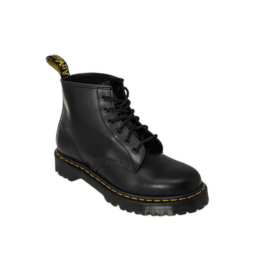 Dr. Martens Schwarzer Lederstiefel