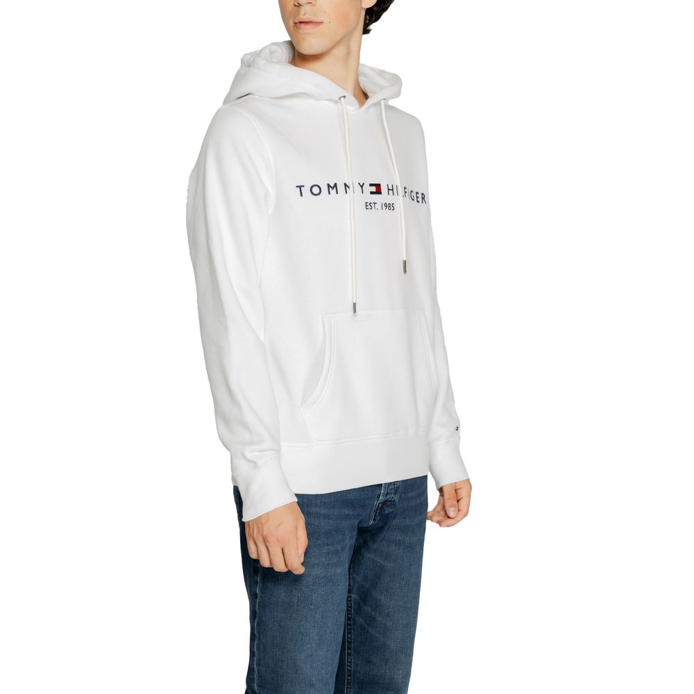 Tommy Hilfiger Weißer Baumwollpullover