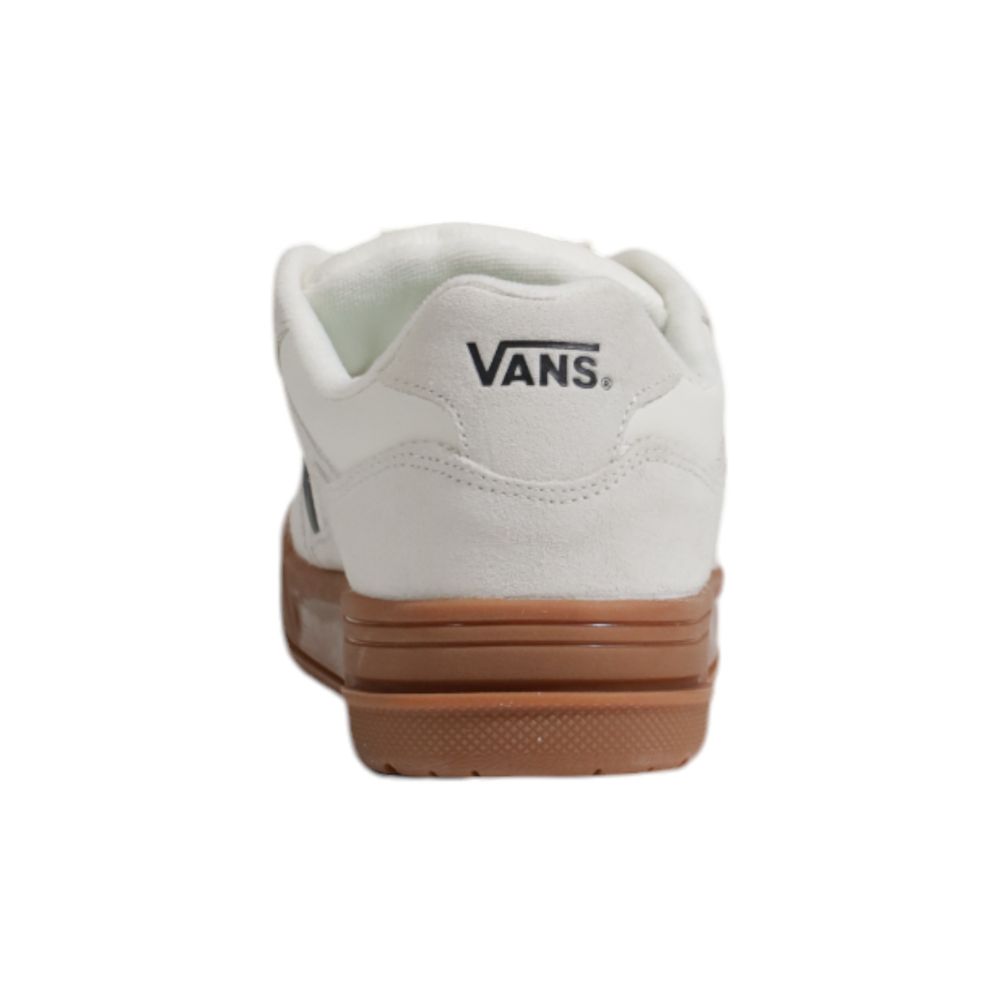 Vans Cremefarbene Leder-Sneaker