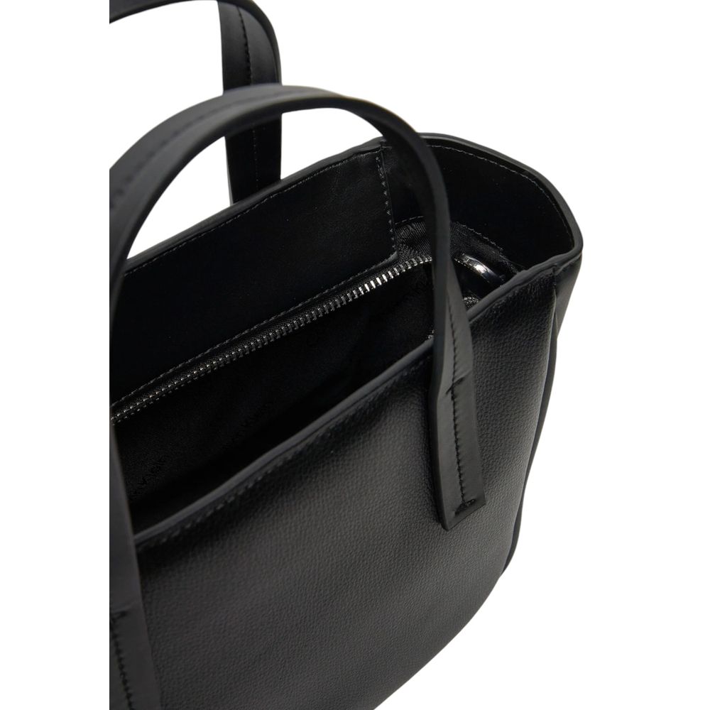 Calvin Klein Schwarze Polyethylen-Handtasche