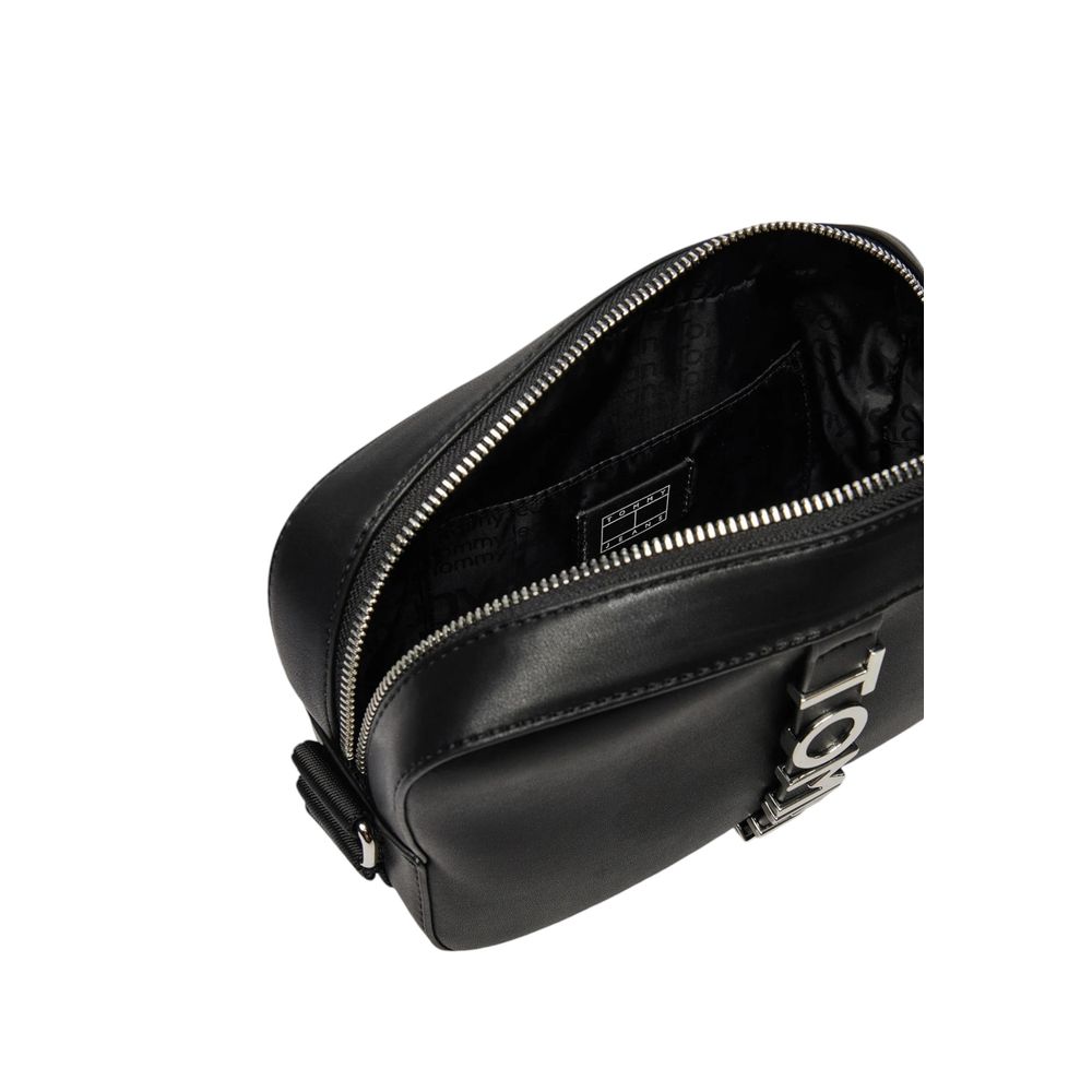 Tommy Hilfiger Schwarze Polyethylen-Handtasche