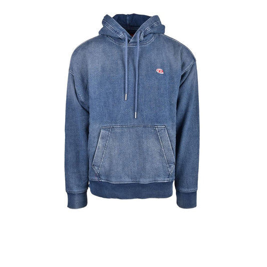 Diesel Blauer Baumwollpullover