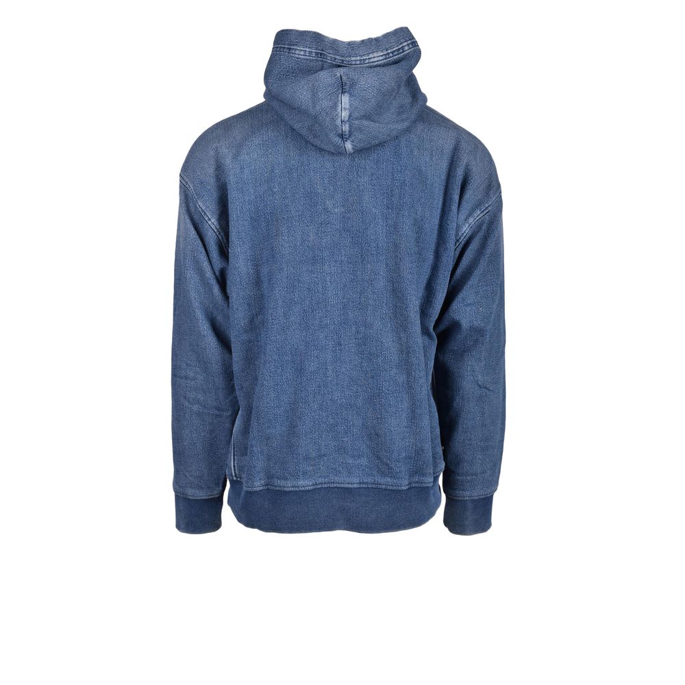 Diesel Blauer Baumwollpullover