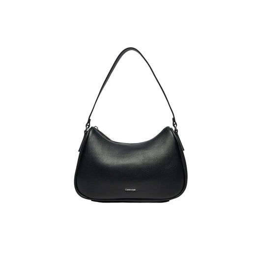 Calvin Klein Schwarze Polyethylen-Handtasche