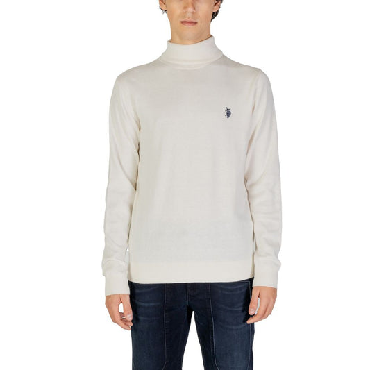 U.S. POLO ASSN. Weißer Baumwollpullover