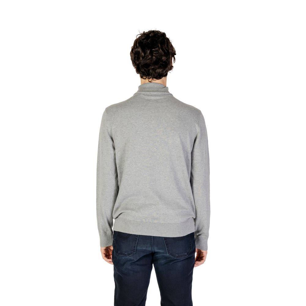 U.S. POLO ASSN. Grauer Baumwollpullover