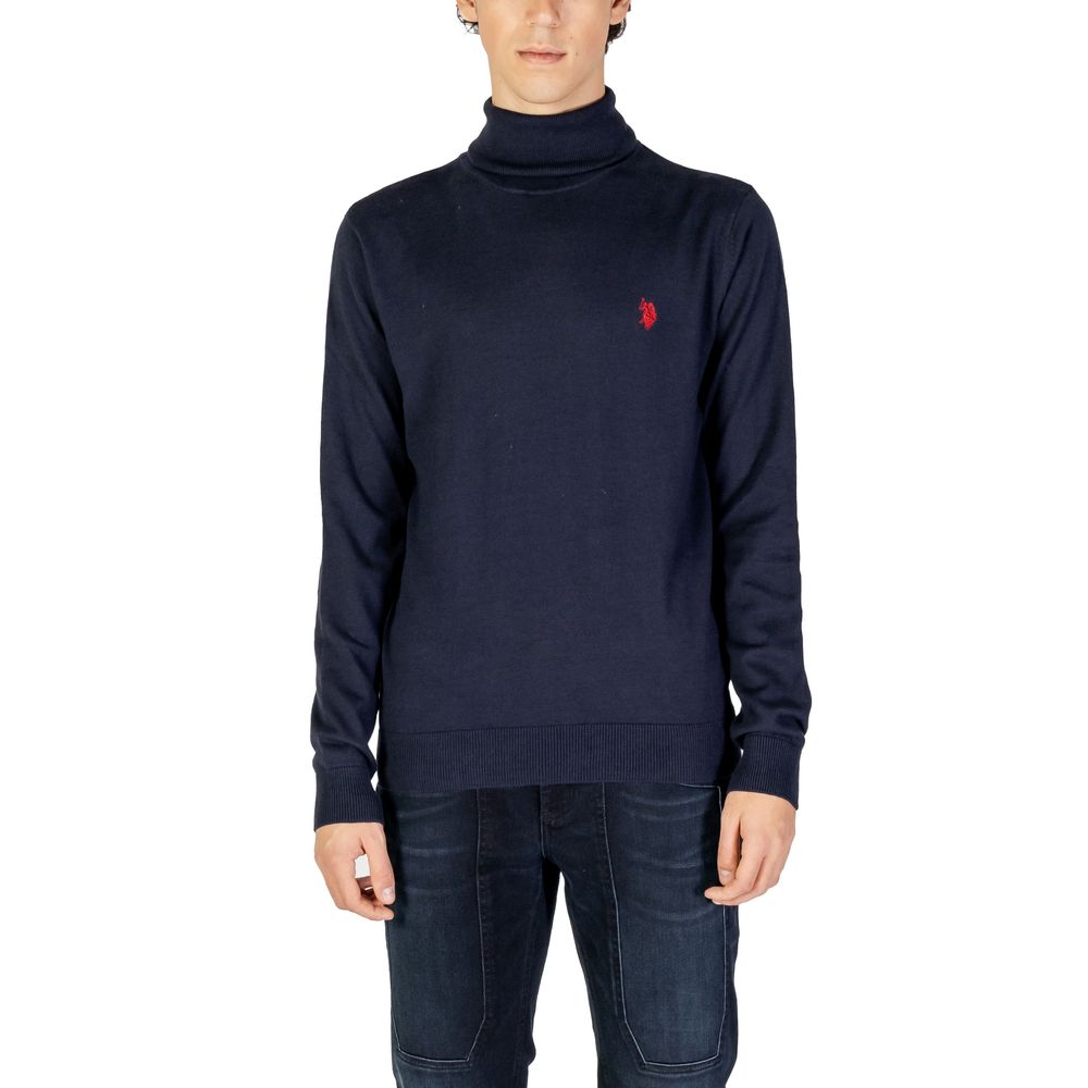 U.S. POLO ASSN. Blauer Baumwollpullover