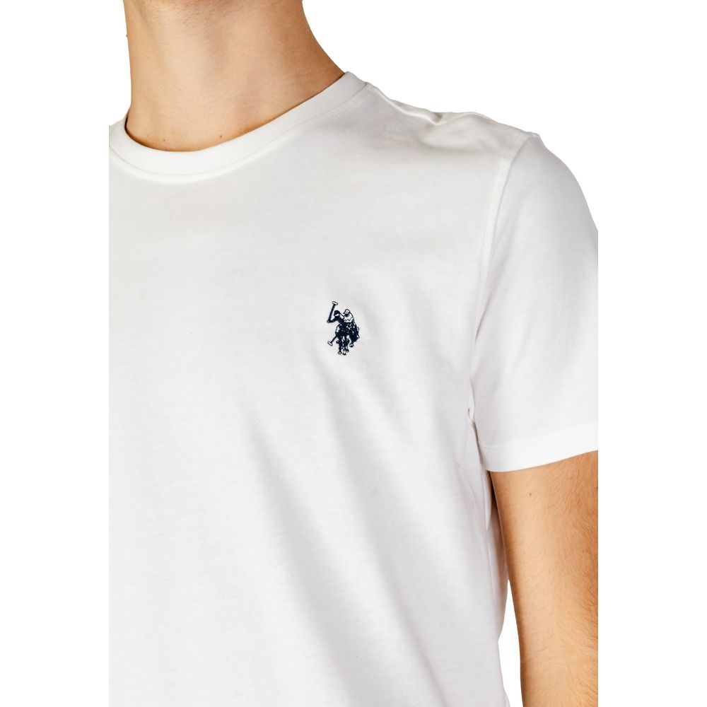 U.S. POLO ASSN. T-Shirt aus weißer Baumwolle