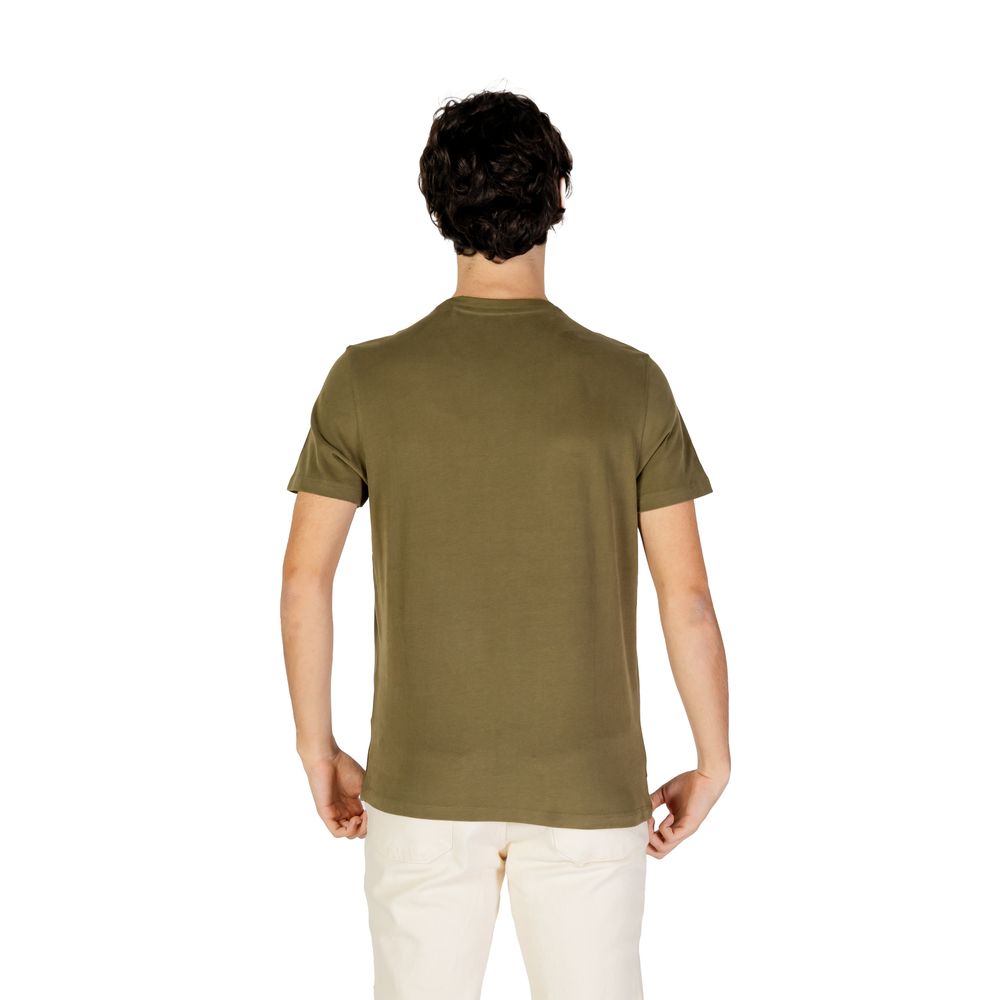 U.S. POLO ASSN. T-Shirt aus grüner Baumwolle