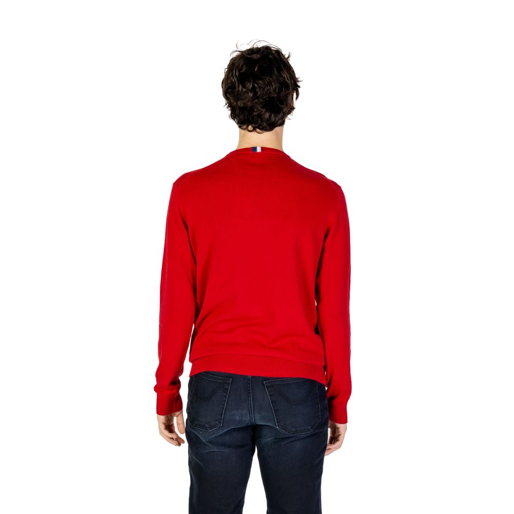 U.S. POLO ASSN. Roter Baumwollpullover