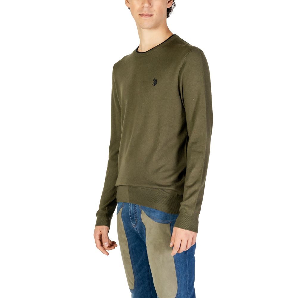 U.S. POLO ASSN. Grüner Viskose-Pullover