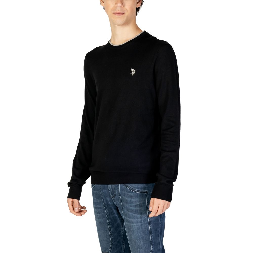 U.S. POLO ASSN. Schwarzer Viskose-Pullover