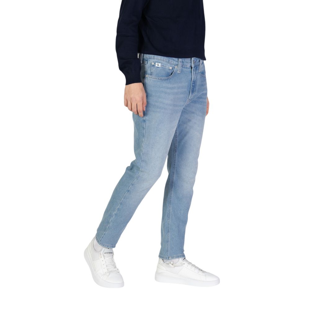 Calvin Klein Jeans Hellblaue Baumwolljeans & Hose