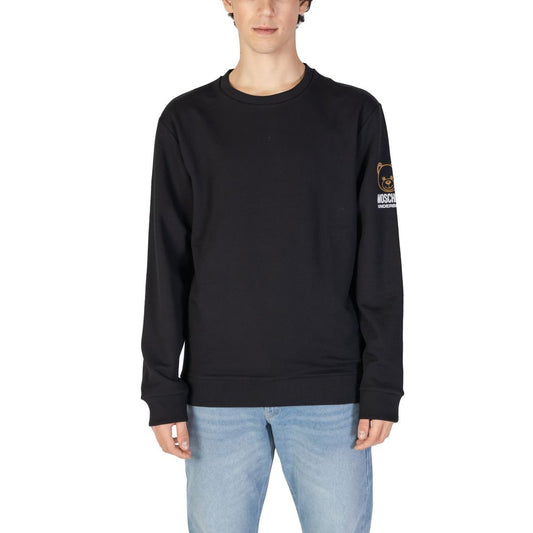 Moschino Schwarzer Baumwollpullover