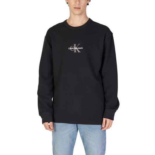 Calvin Klein Jeans Schwarzer Baumwollpullover