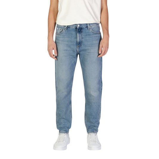 Calvin Klein Jeans Blaue Baumwolljeans & Hose