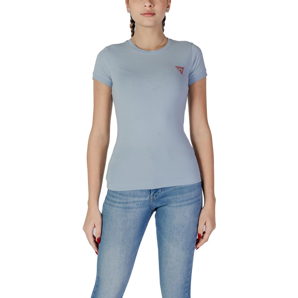 Guess Blaue Baumwolle Tops & T-Shirt